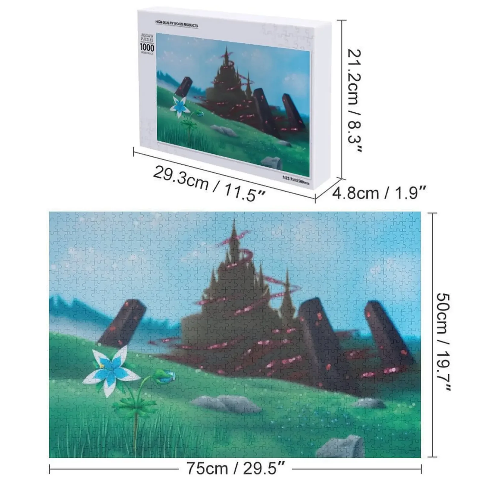 Quebra-cabeça de princesa silenciosa com foto personalizada Quebra-cabeça personalizado