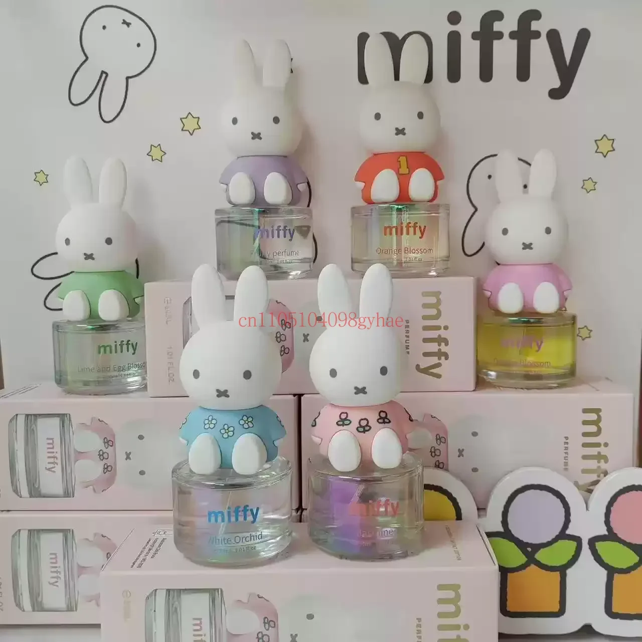 

Miffy Anime Action Figure Perfume Blind Boxes Cute Rabbit Model Toys Collection Home Decor Ornaments Mystery Box Birthday Gifts