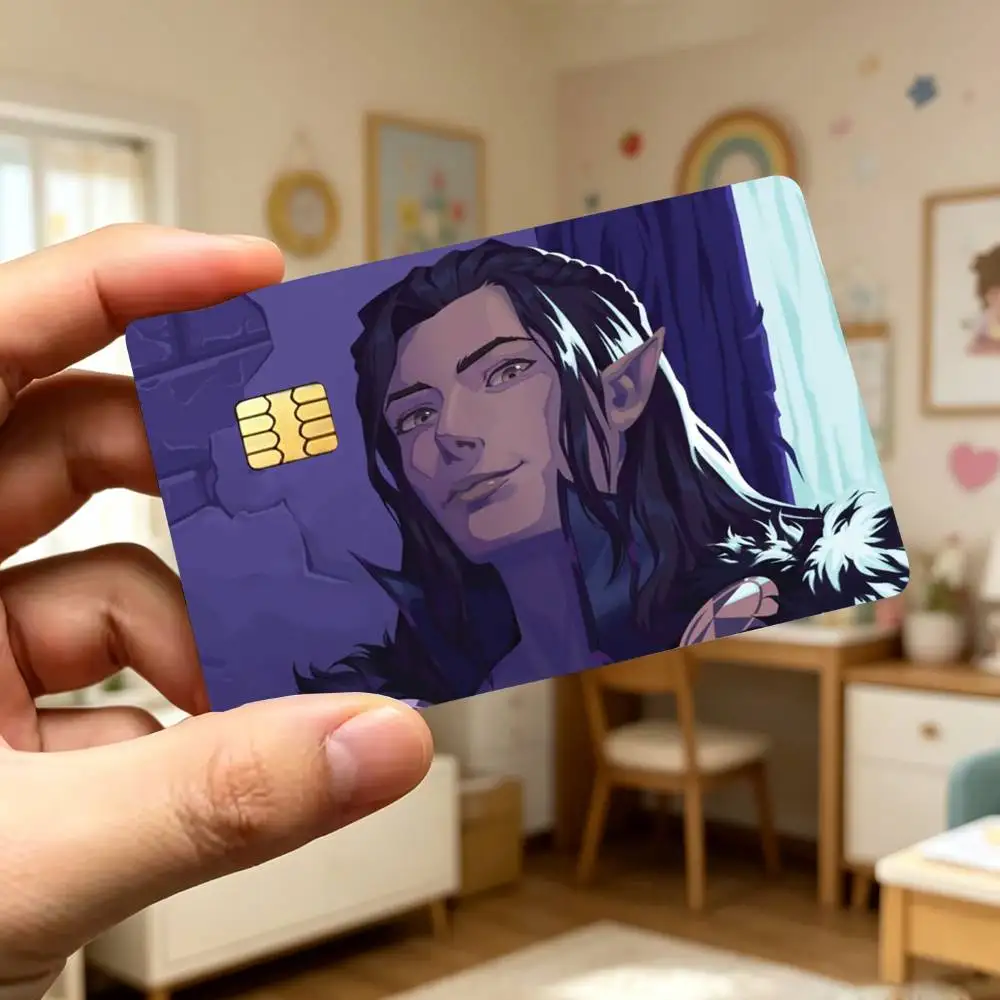 T-The Legend of Vox Machina Sticker Decoration Creative Bank Card Bus Metro Waterproof Sticker