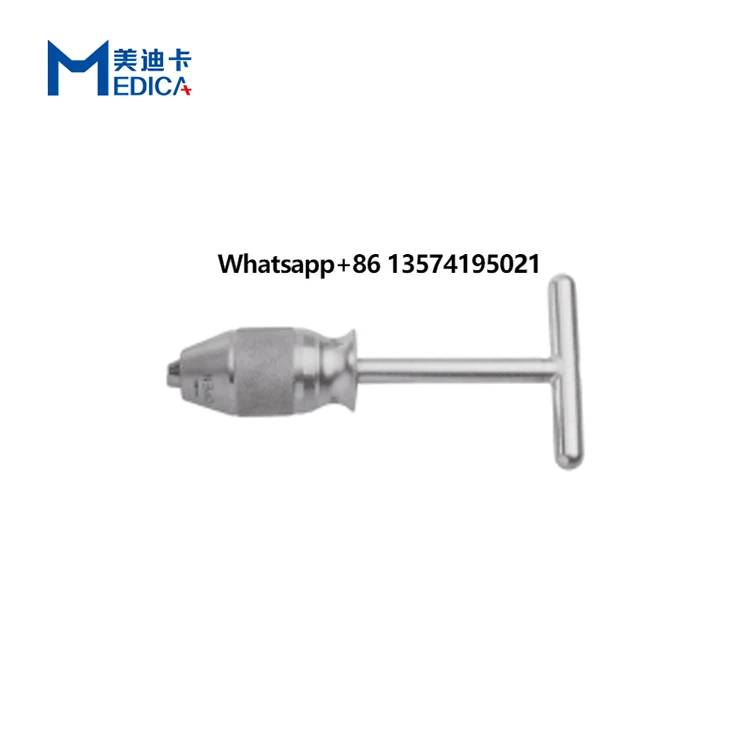 Hot Sale Devices Stainless Steel AO Self-locking 0-6mm  Jacobs Chuck Handle