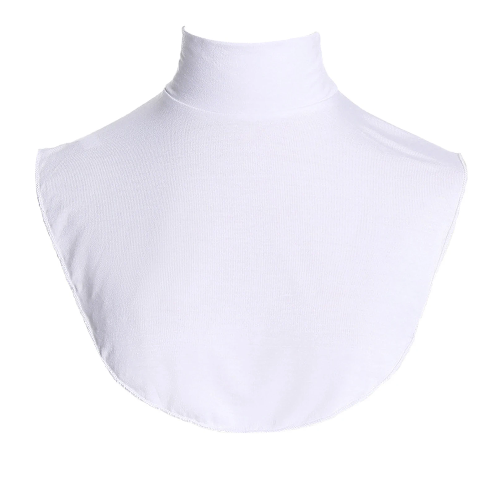 Detachable Fake Collar Dickey Women Men Linings Cotton Detachable Removable Neck Warmer False Pullover Turtleneck Fake Collar