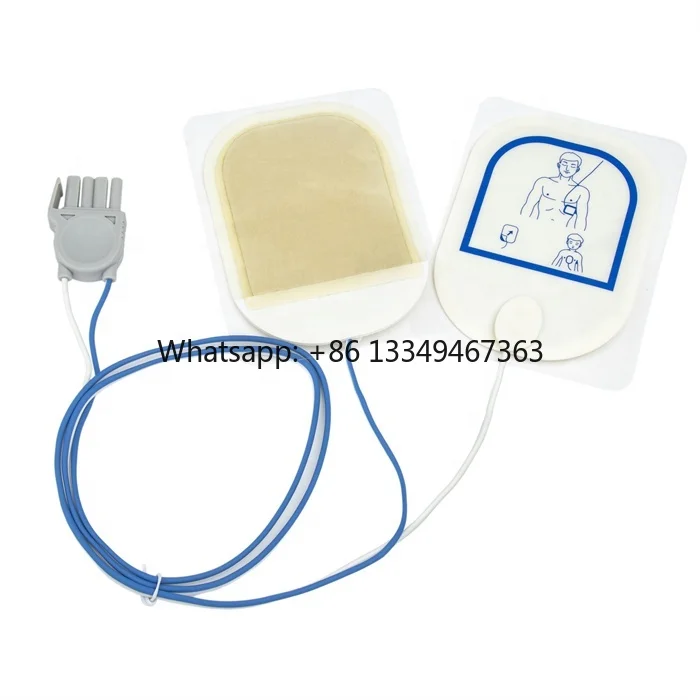 Disposable Medical Grade Foam AED Defibrillation Pads for Adult/Children Far Infrared Disinfecting