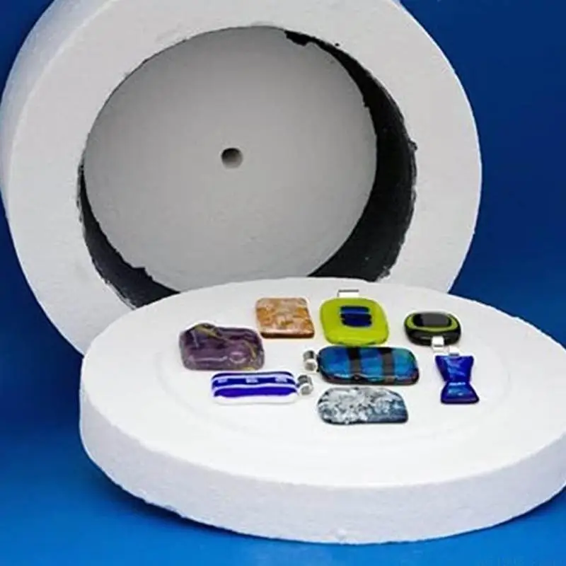 

D46E Diy Melting Glass Jewellery Hot Melting Glass White Novel Microwave Small