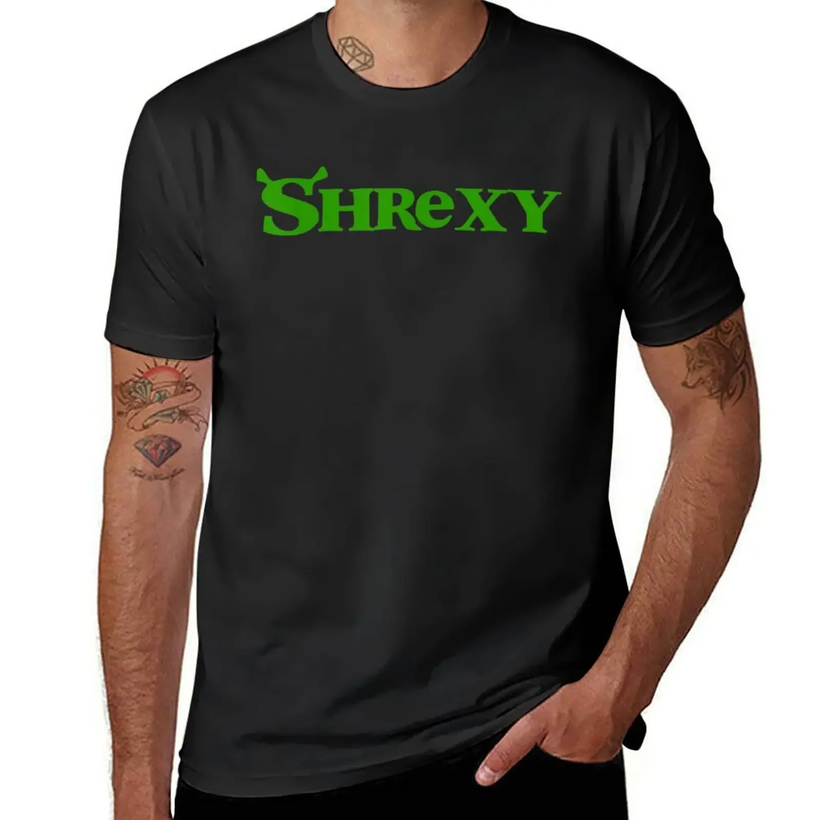 

shrexy T-Shirt summer clothes aesthetic clothes slim fit t shirts for men