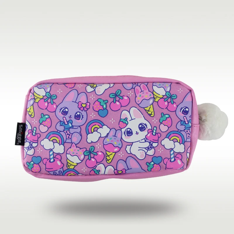 حقيبة أقلام رصاص للأطفال كاندي أرنب القنفذ حقيبة يد للفتيات أدوات تخزين رائعة للأطفال #2