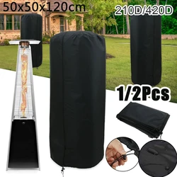 1/2Pcs Patio Heater Cover Garden  Veranda Patio Heater Oxford Waterproof Windproof Dust-Proof Protection Outdoor Furniture Cover