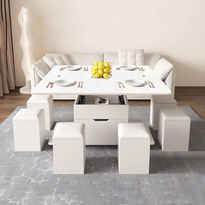 

Designer Space Saving Coffee Table Storage Design White Folding Nordic Mobile Table Small White Design Mesa Auxiliar Furniture