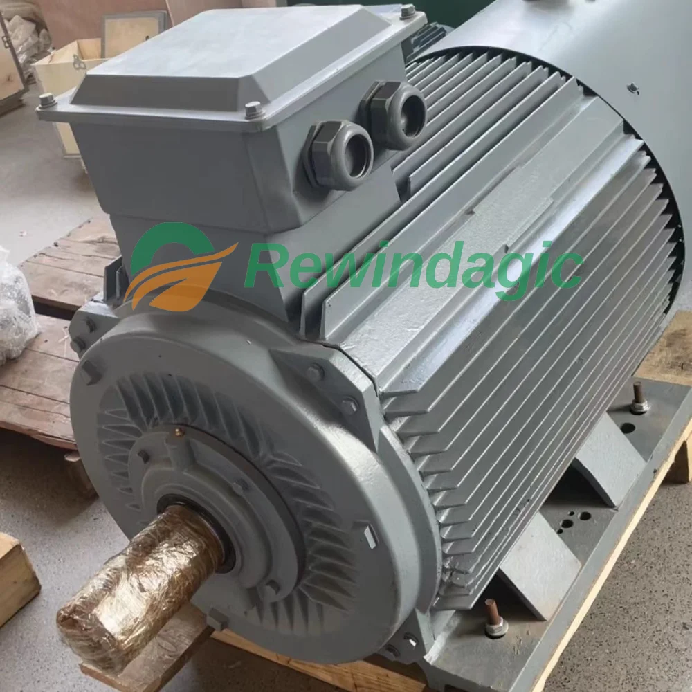 Low RPM 30KW 20KW PMG Generator 220V 380V Permanent Magnet Generator 3 Phase AC Alternative Energy with Electric reducer For DIY