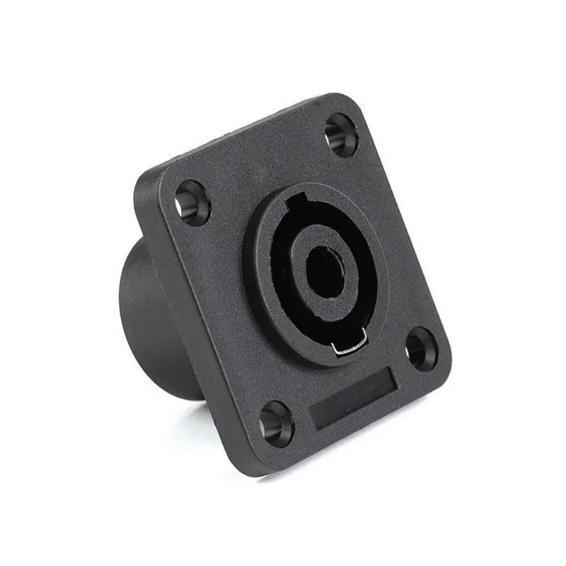 

A08M-10PCS 4Pin Speakon Connector Female Jack Socket NL4 Power Jack Audio Connector Loudspeaker Amplifier Converter With Lock