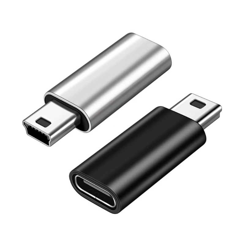 

Адаптер Mini USB к USB C Адаптер USB C к Mini USB Адаптер USB C «мама» к Mini USB «папа» для ноутбука Синхронизация данных C1FD