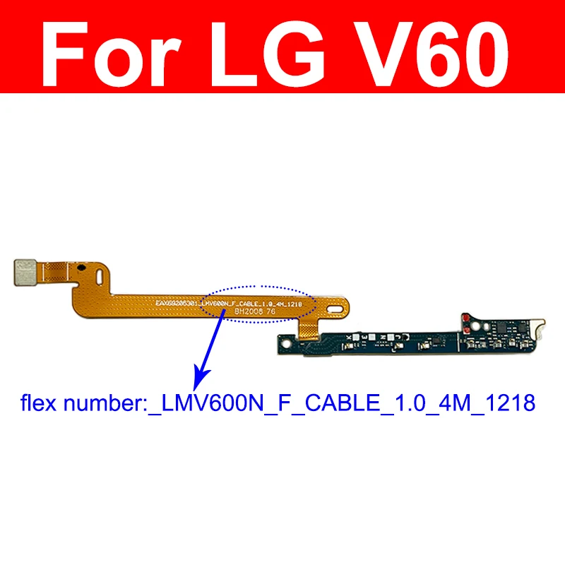 Signal Antenna Small Board Flex Cable For LG V60 ThinQ LMV600 Wing LMF100N Velvet G900 4G 5G Antenna Connector Board Flex Cable