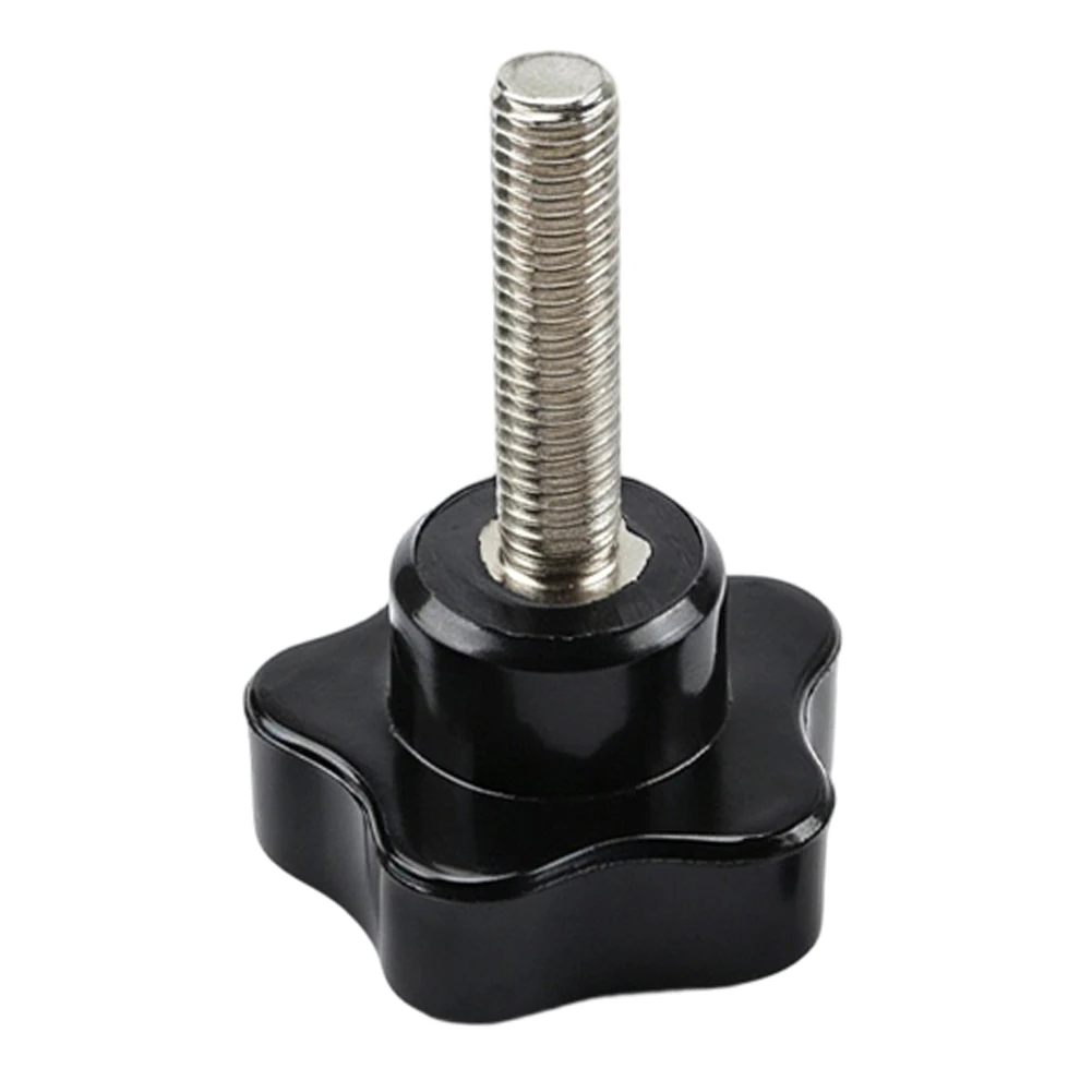 1 Pcs For Five Star Head Thumb Screw For M6 Hand Handle Thread Screws Clamping Knob Hand Knob Screws Bolt