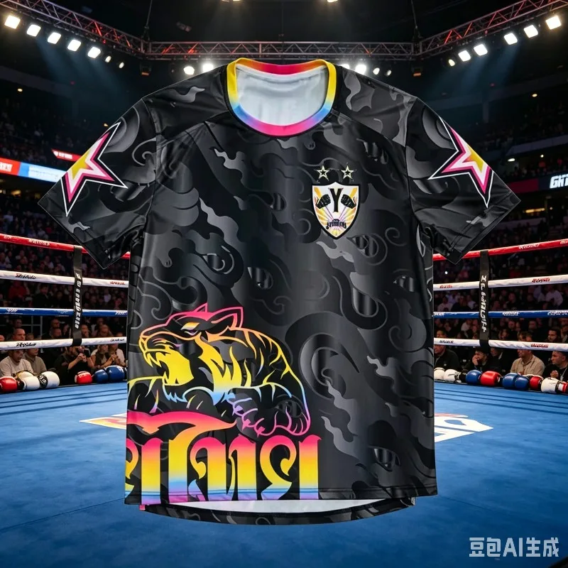 Camiseta Deportiva Casual de Verano 2026 para Hombre, Marca YoKKAO, Muay Thai, de Secado Rápido, Manga Corta, Impresión 3D, Transpirable, Cómoda, Talla Grande
