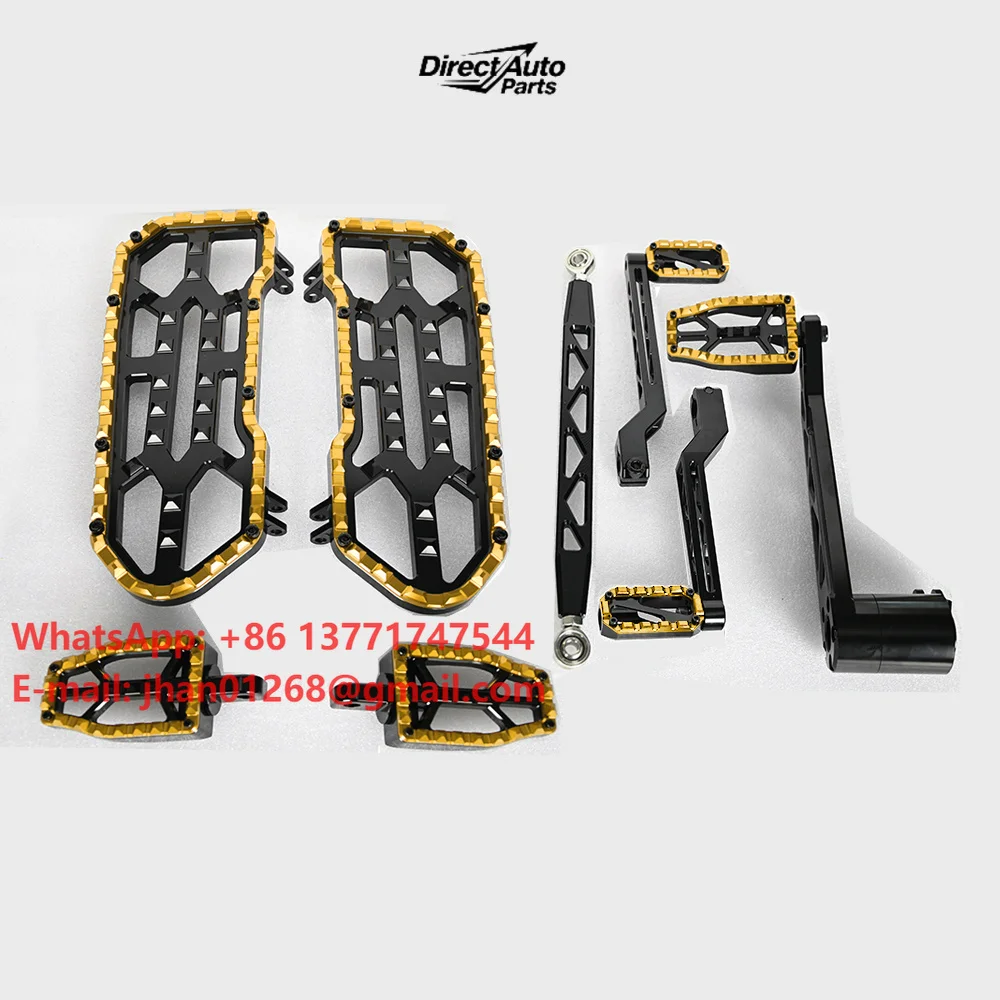 Performance Bagger CNC Alloy Colored Footpeg Pedals Brake Shift for Harley 86-later Touring and 2008 up Trike Models