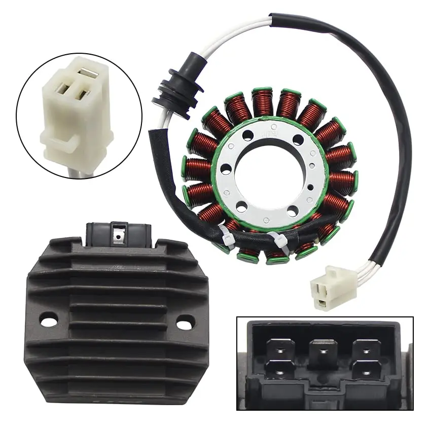 Stator & Regulator Rectifier For Yamaha R6 YZF-R6 1999 2000 2001 2002 Stator Coil 4JH-81960-00-00