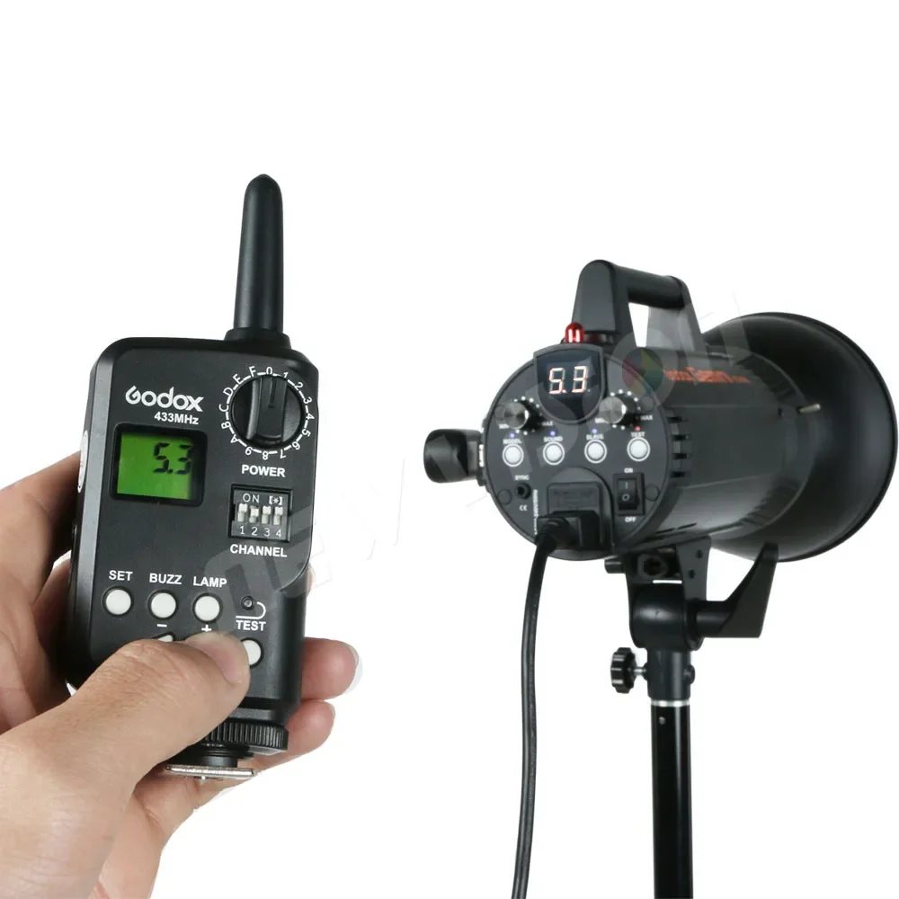 Godox FT-16 WITSTRO Wireless Power Controller Trigger with 3X Receiver Godox AD180 AD360 DE300 DE400 SK400 GT400