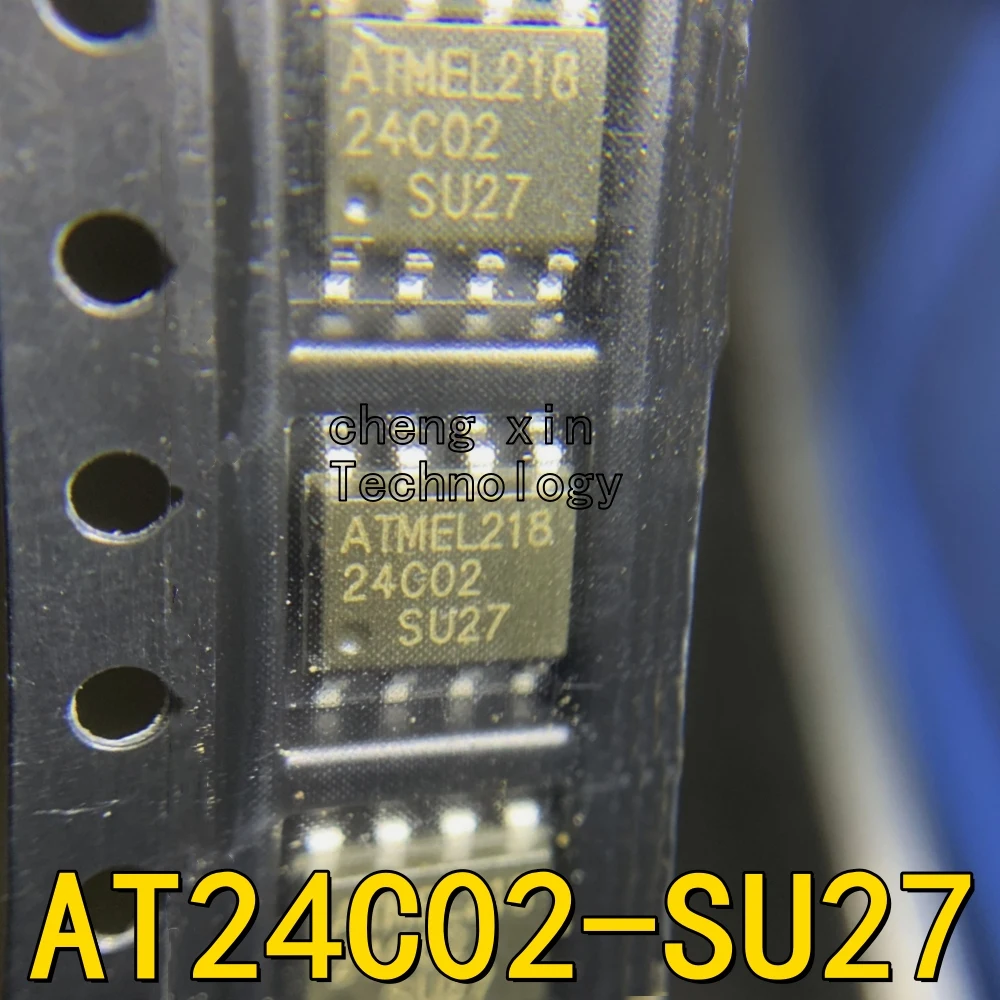 AT24C02-SU27 50PCS 20PCS New and Original silkscreen:24C02 SU27 LED driver Power Management Chips AT24C02 SU 27