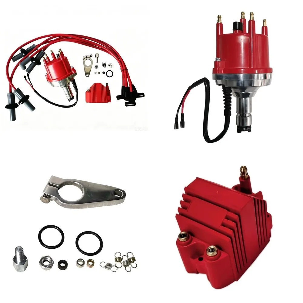 Ignition Distributor Kit RPI2510CT for VW H4, Built-in Ignition Module, Direct Replacement High Performance Coil Pack