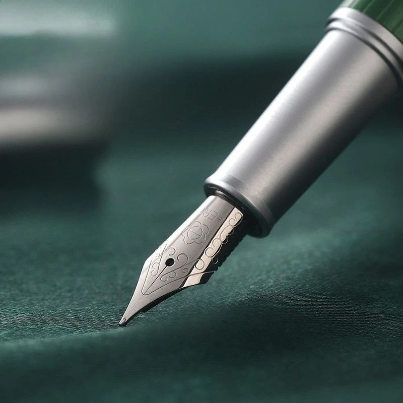 قلم بخصم منخفض Hero 3817 أقلام حبر سوداء بنك الاستثمار القومي F 0.5 أقلام الخط قبضة مريحة حبر سريع الجفاف اختيار هدية مكتب فاخر #3