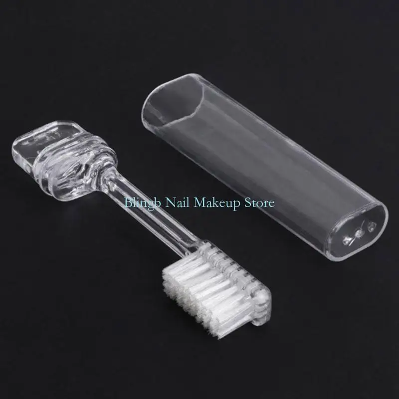 28TA Folding Toothbrushes Travel Size Toothbrush with Toothbrush Case Adults Travel Toothbrush for Traveling,Camping