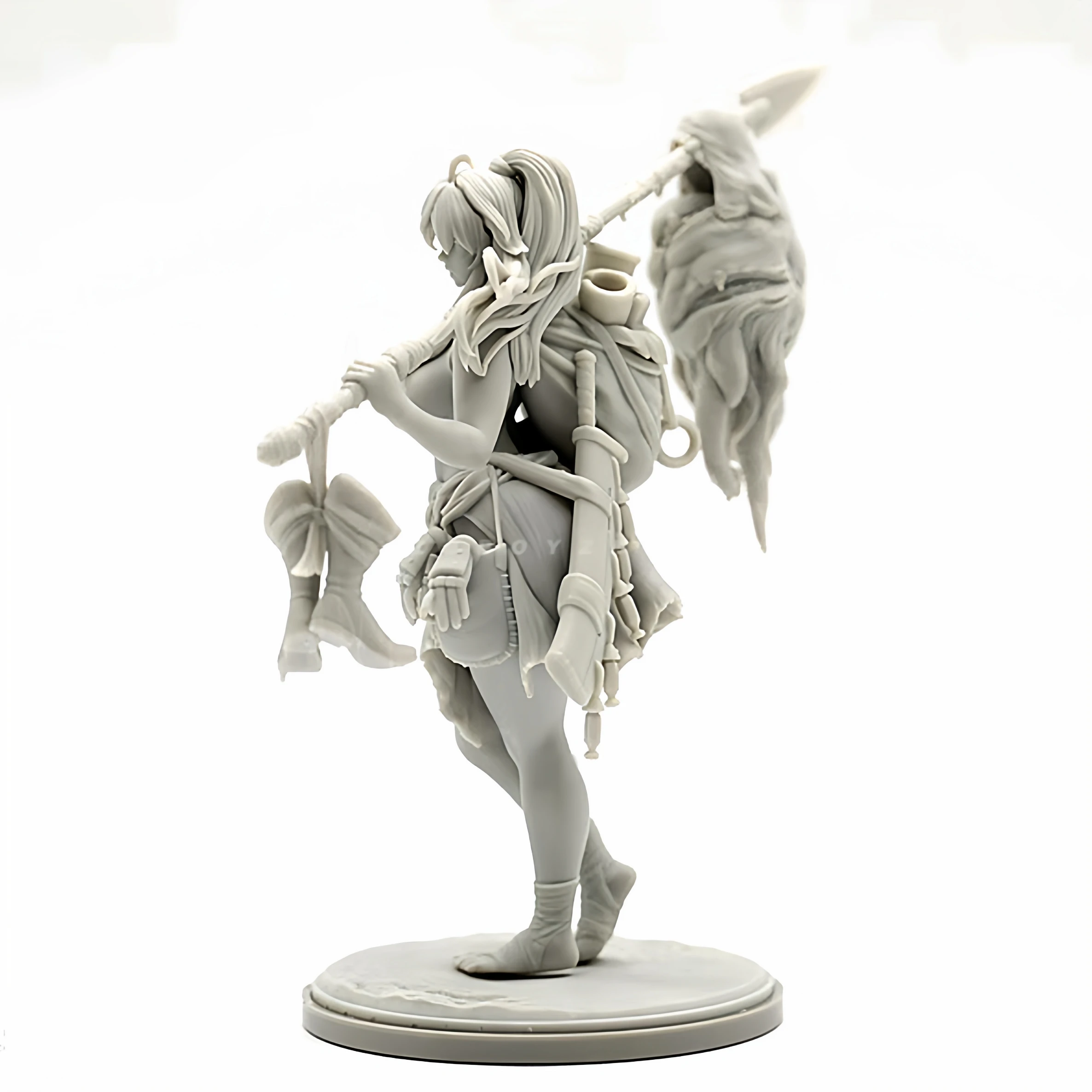 

75mm Resin model kits figure beauty colorless and self-assembled A-2169