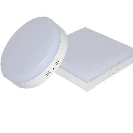 AC/DC 12V 24V 6W 12W 18W 24W Square LED Panel Light Surface Mounted LED Ceiling Down Light indoor Lighting Lamp