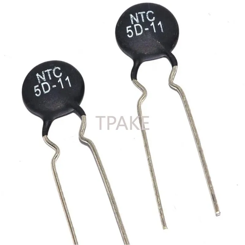 High Power NTC Thermistor Range 0.7D to 120D Various Sizes -5 to 25 Temperature Coefficient for Electronic Components