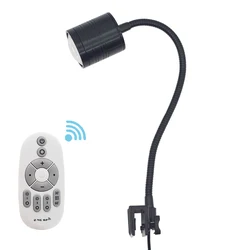 Aquarium LED Light Fish Tank Decoration Spotlight Plants Grow Remote Control Dimmable Lamp Turtle Reptiles Accessories 3w 5w 7w