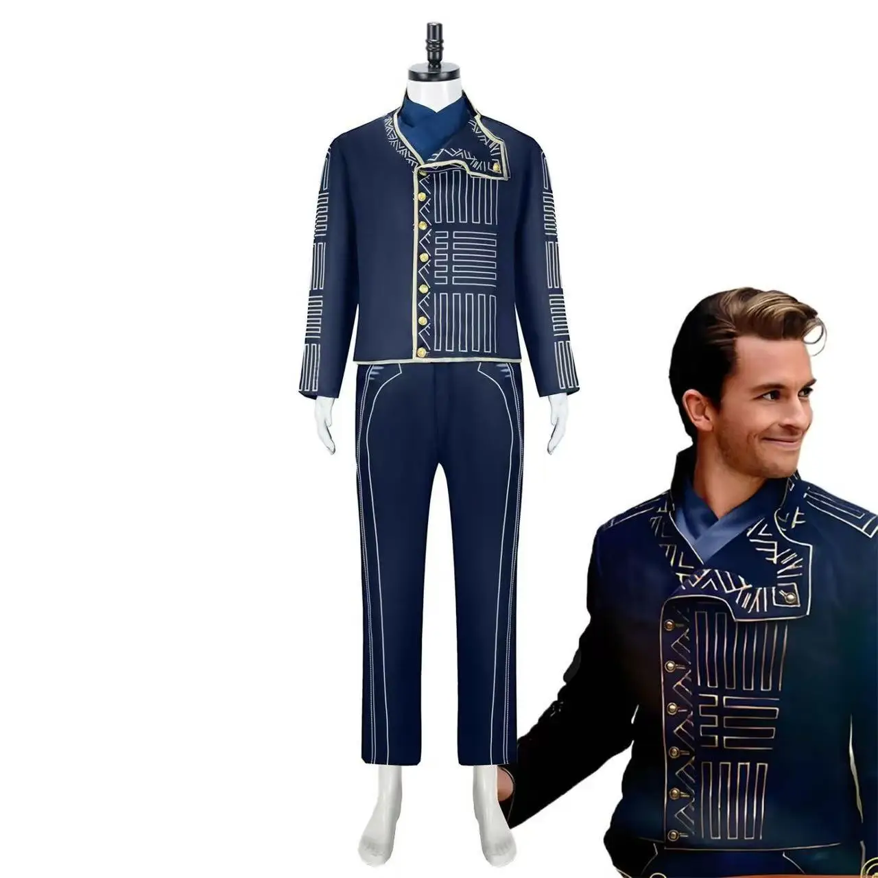 

Fiyero Cosplay Costume Stage Performance Outfit