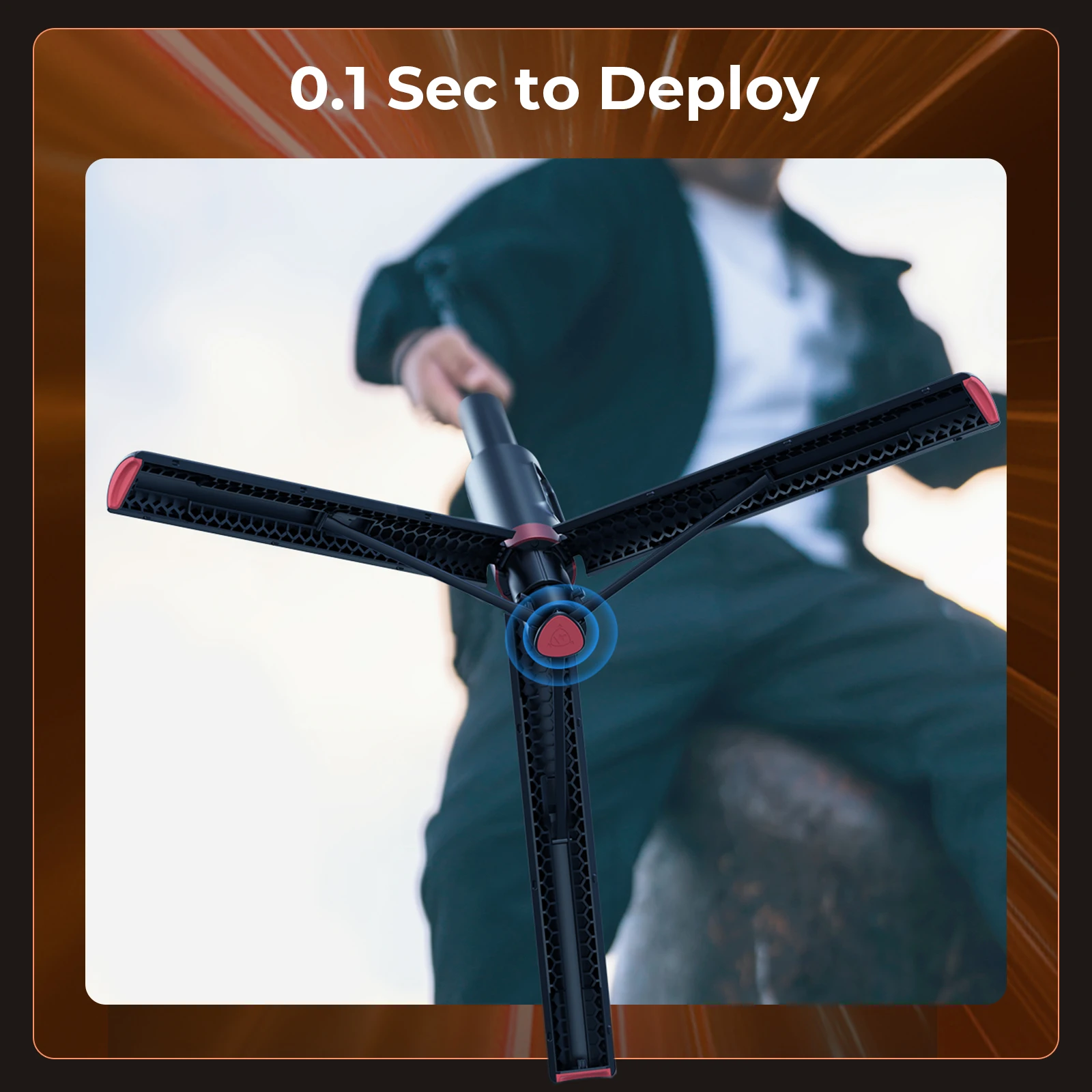 SmallRig x Drex Lee Boom ST30 حامل ثلاثي القوائم لعصا سيلفي بلمسة واحدة مع جهاز تحكم عن بعد قابل للتعديل لمدونات الفيديو في السفر iPhone