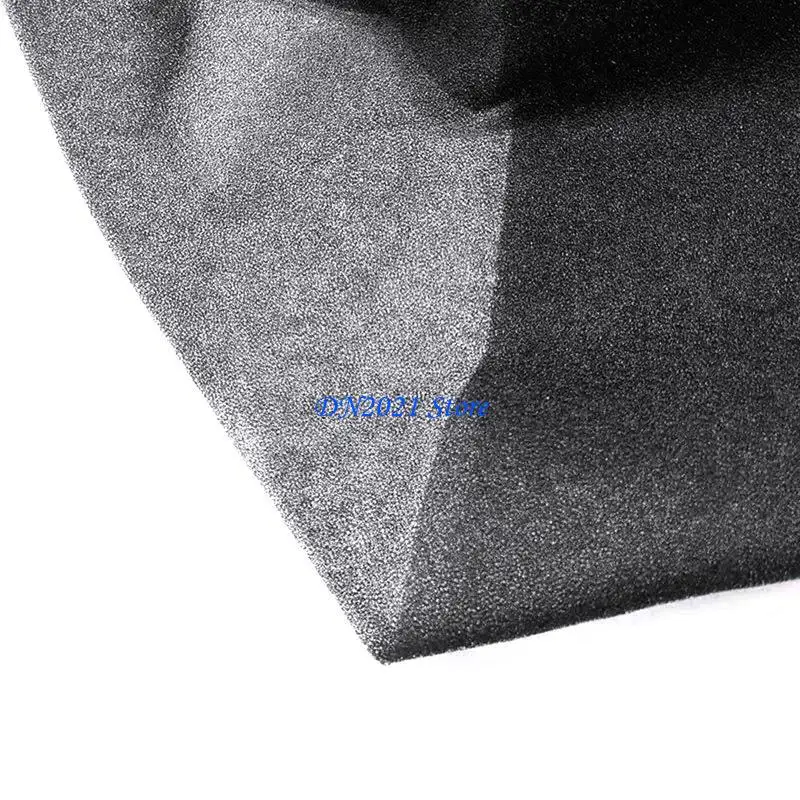 F3KE Computer Filter Mesh Black PC for Case Fan Cooler Dustproof Cover Sponge 330x330x5MM