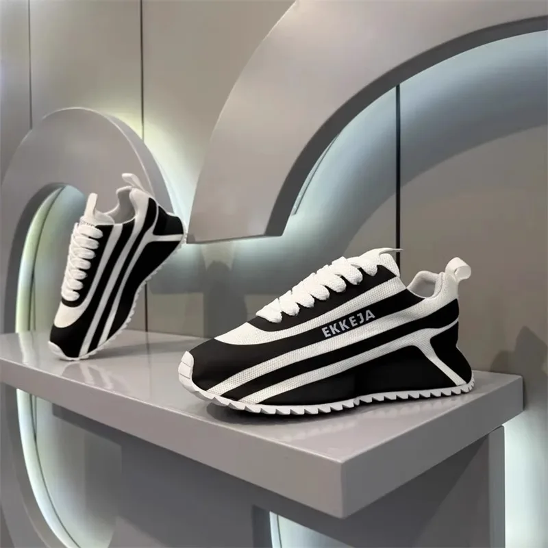 

Trendy Men's Casual Shoes Comfortable Soft Mens Sneakers 2025 Breathable Wear-resistant Mens Thick-soled Shoes Zapatillas Hombre