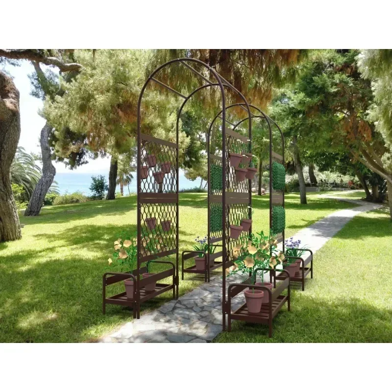 Arco da giardino in alluminio