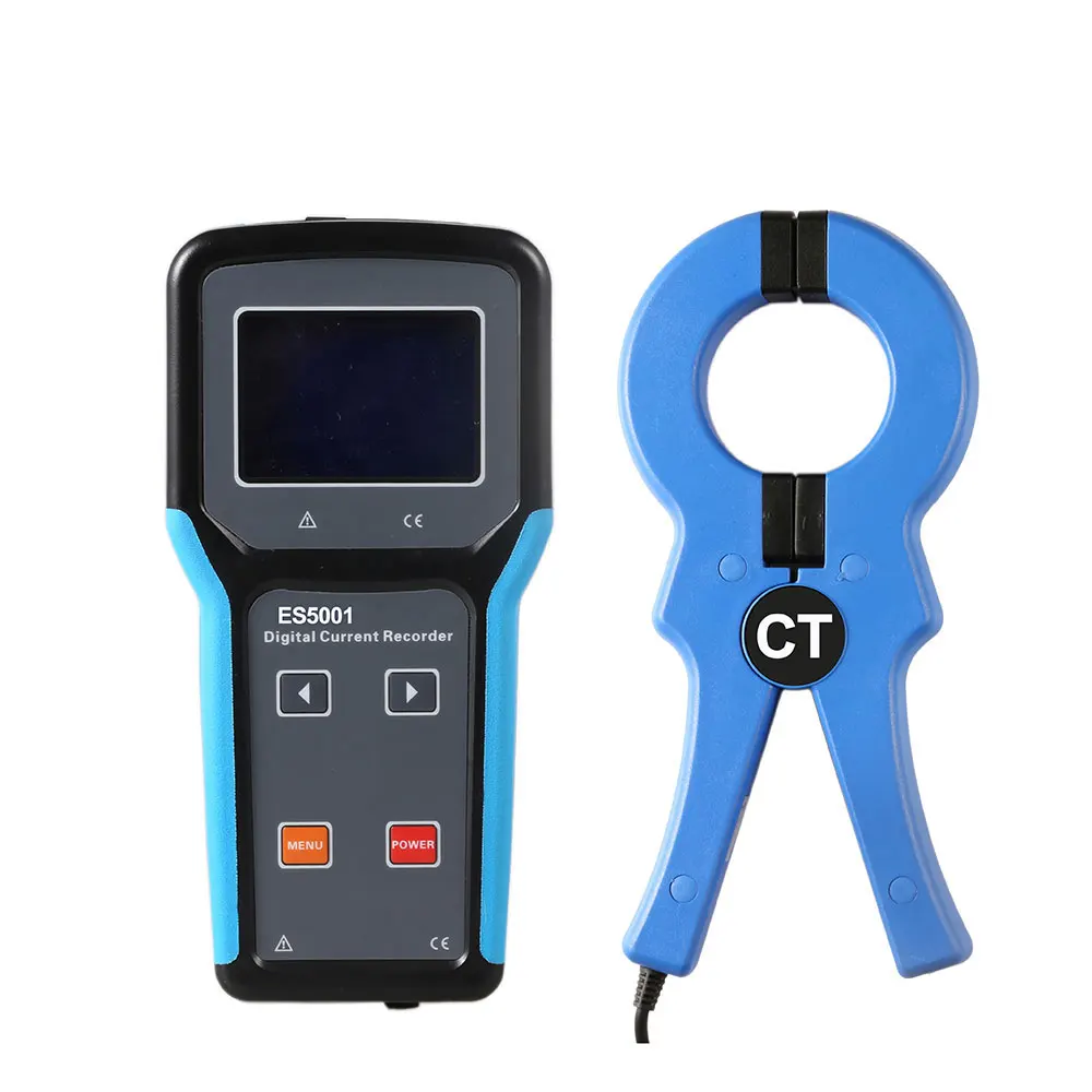 ES50001 Upgraded Version Ac Current Measurement Record Online Monitoring Record Fault Search Digital Recording Ammeter
