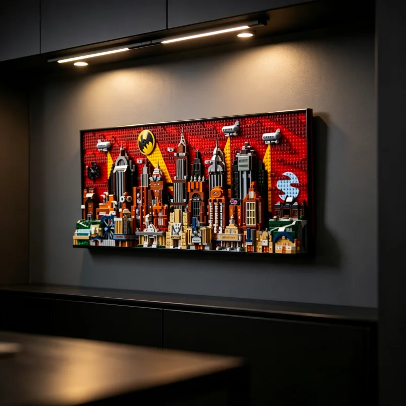 4210PCS Dark City Street Scene - Model Kit Wall E recensie en prijs