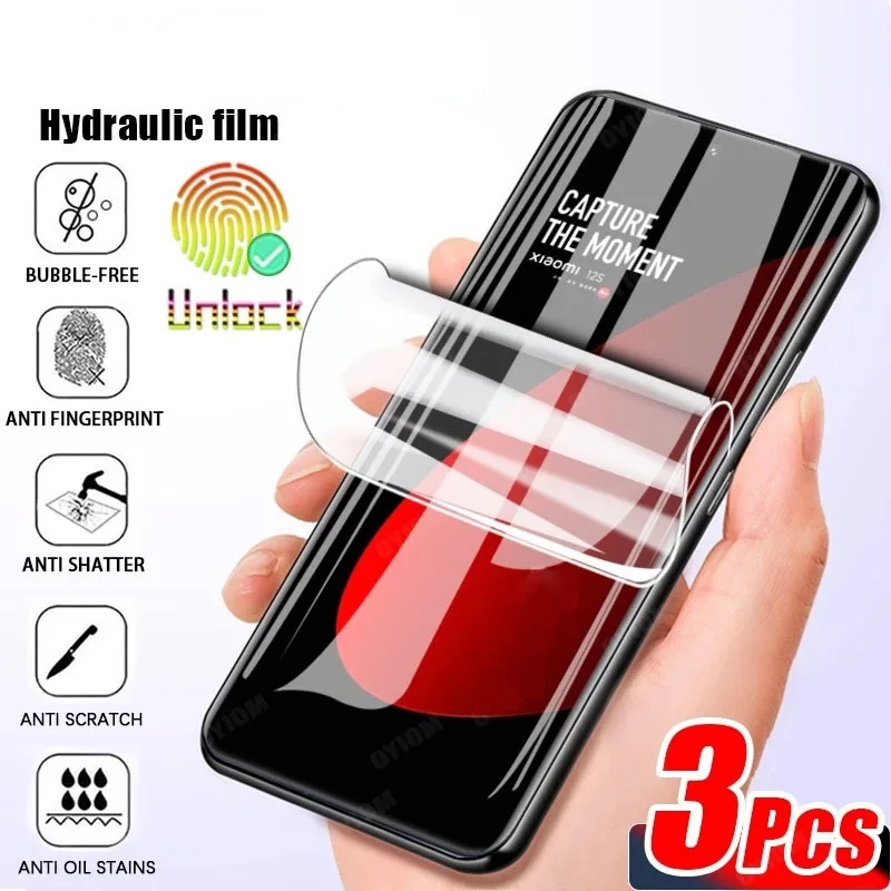 3Pcs Hydrogel Film For Meizu 20 Lnfinity 21 20 Classic 20 Pro M10 Screen Protector Film