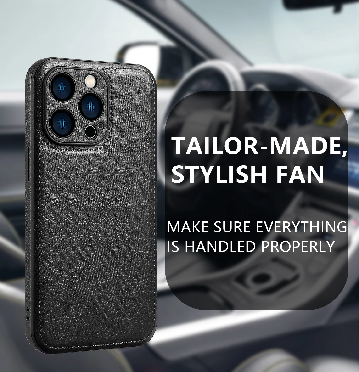 

Vintage Leather Case For iPhone 16e 16 Pro Max 15 Plus 14 13 12 Plain Cover With Camera Lens Holes Cutout Business Shockproof