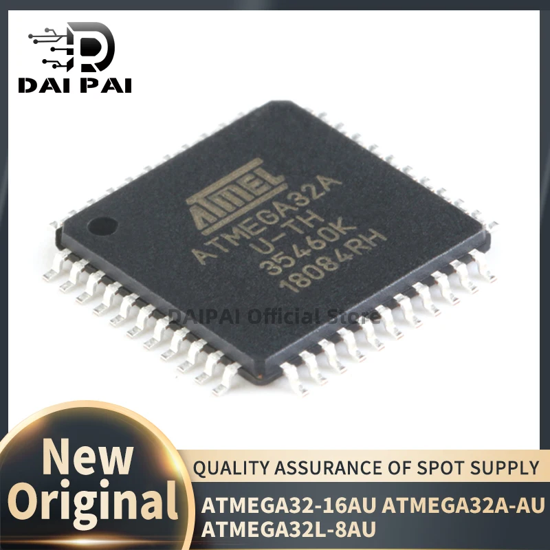 (10piece)100% New original ATMEGA32-16AU ATMEGA32A-AU ATMEGA32L-8AU ATMEGA32 16AU ATMEGA32A AU ATMEGA32L 8AU QFP-44 Chipset