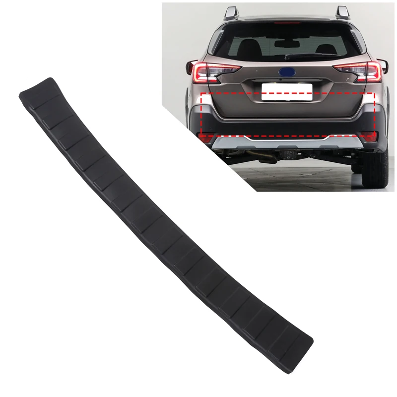 

Gao Ruying For Subaru Outback 2021-2025 TPE Black Car Rear Bumper Anti-scratch Plate Cover Trim Stickers Car Accessories