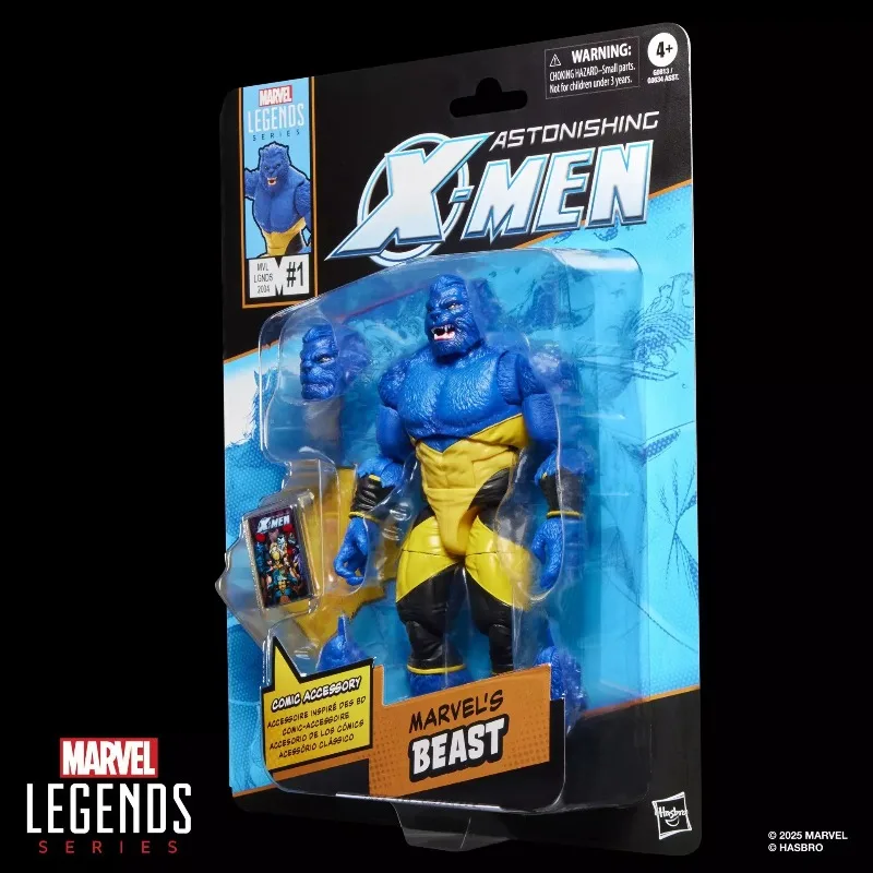 【2025年10月先行販売】新品オリジナル マーベルレジェンドシリーズ マーベルのビースト アクションフィギュア ギフトモデル