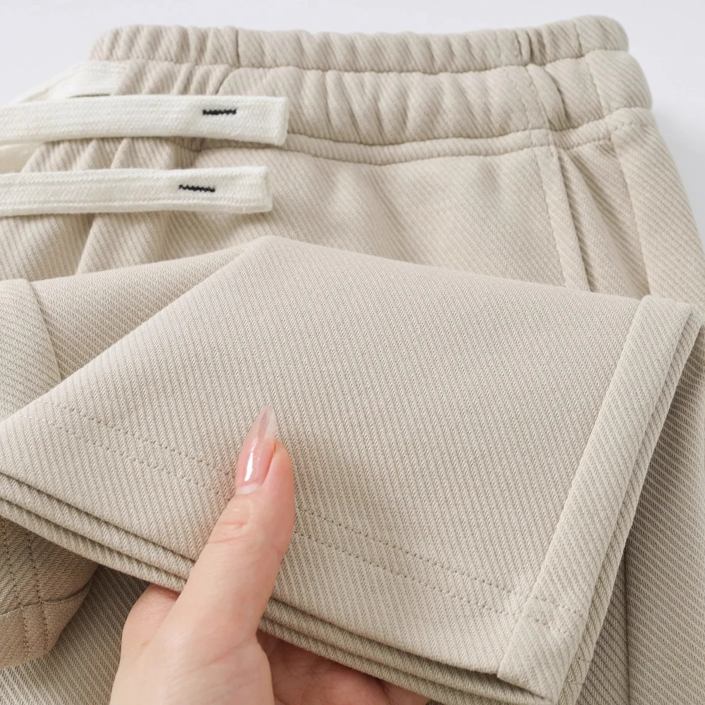 

Khaki Wide Leg Pants Loose Fit Straight Cut Spor Casual Trousers for Men And Women Autumn Winter Faion Trendy Color