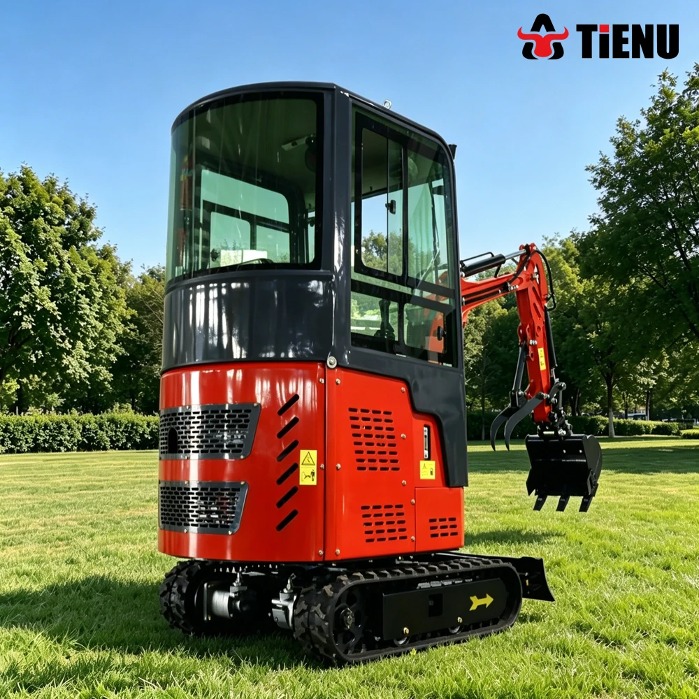 Professional Grade Compact Excavator A Small Excavator Suitable for Farms Landscaping and Construction