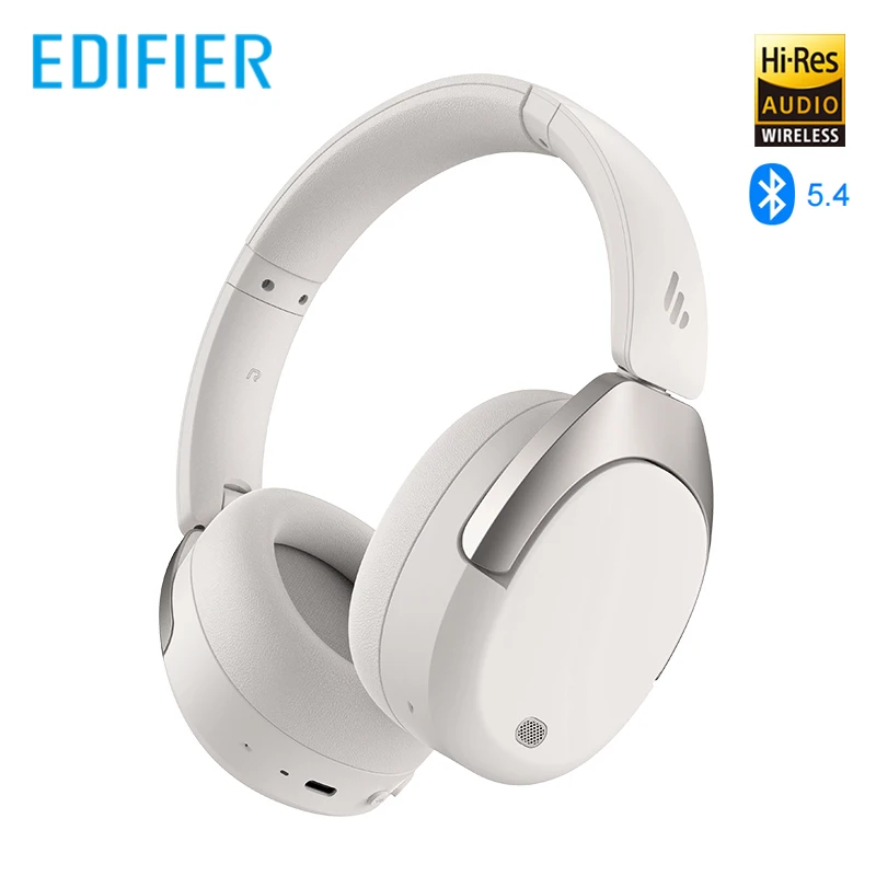 

Edifier W830NB Wireless Bluetooth Headphones Active Noise Cancelling Hi-Res Foldable Over-Ear Headset BT 5.4 LDAC -45dB ANC 94H