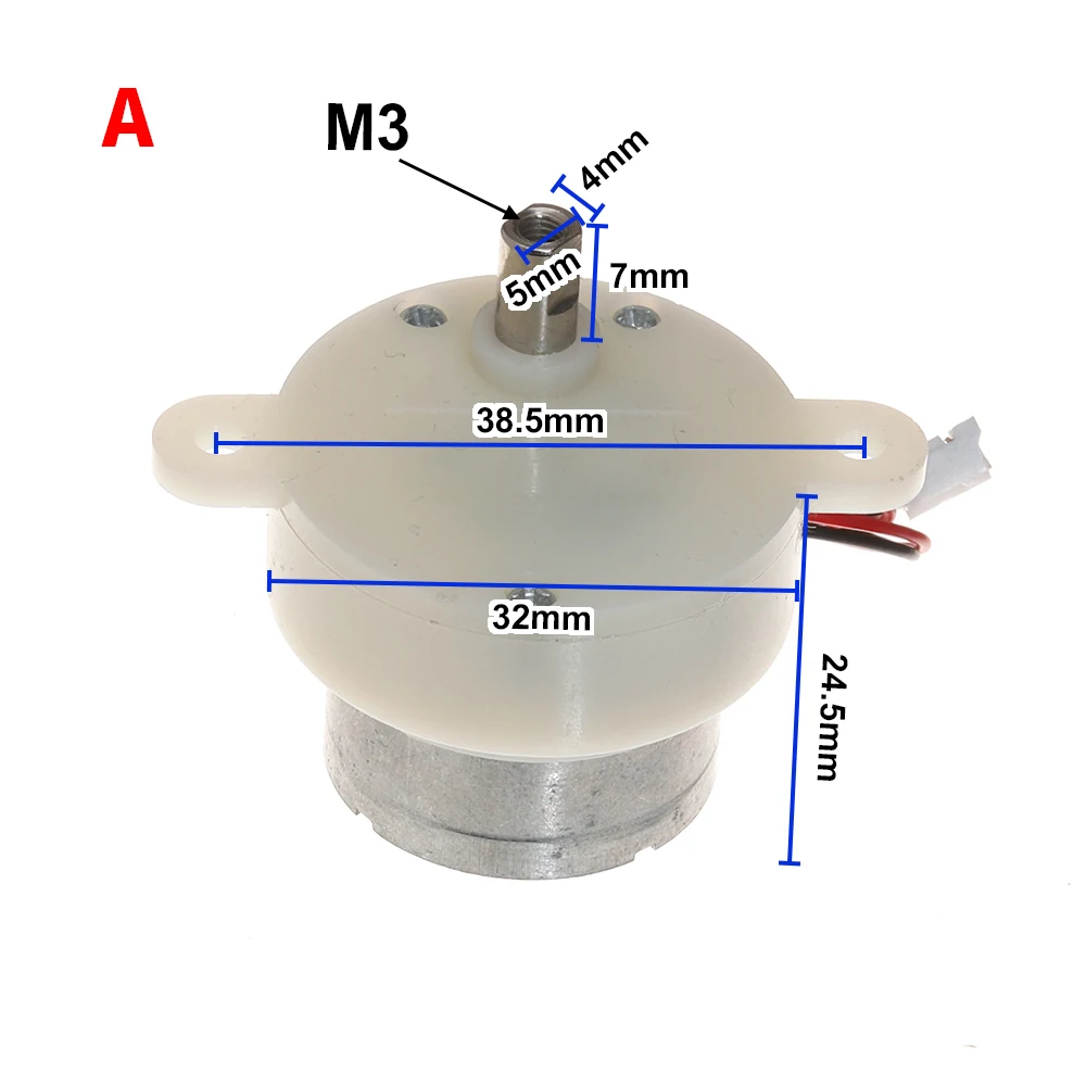 ميركو 300 سلسلة موتور تروس تخفيض المرحلة موتور تروس تيار مستمر 3 فولت 6 فولت 9 فولت 12 فولت 2.5 دورة في الدقيقة 10 دورة في الدقيقة CW CCW المخفض قصيرة رمح طويل سرعة بطيئة