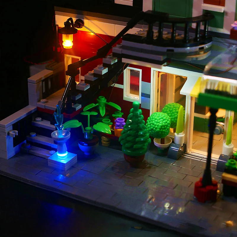 

Индивидуальный комплект светодиодных фонарей премиум-класса «сделай сам» для Lego 10200 (только светодиодный светильник, без модели блоков) Подсветка ваших любимых зданий