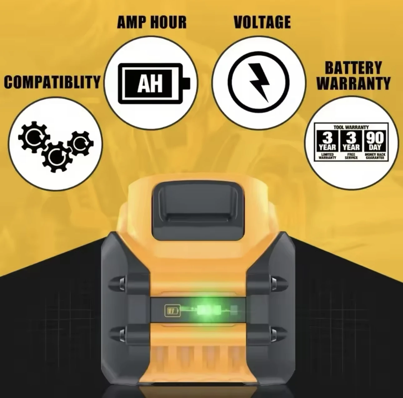 60V MAX Battery For Dewalt DCB609 18Ah 20V Battery DCB606 DCB200 DCB182 18000mAh MAX Power Tool Battery 60 Volt MAX With Charger