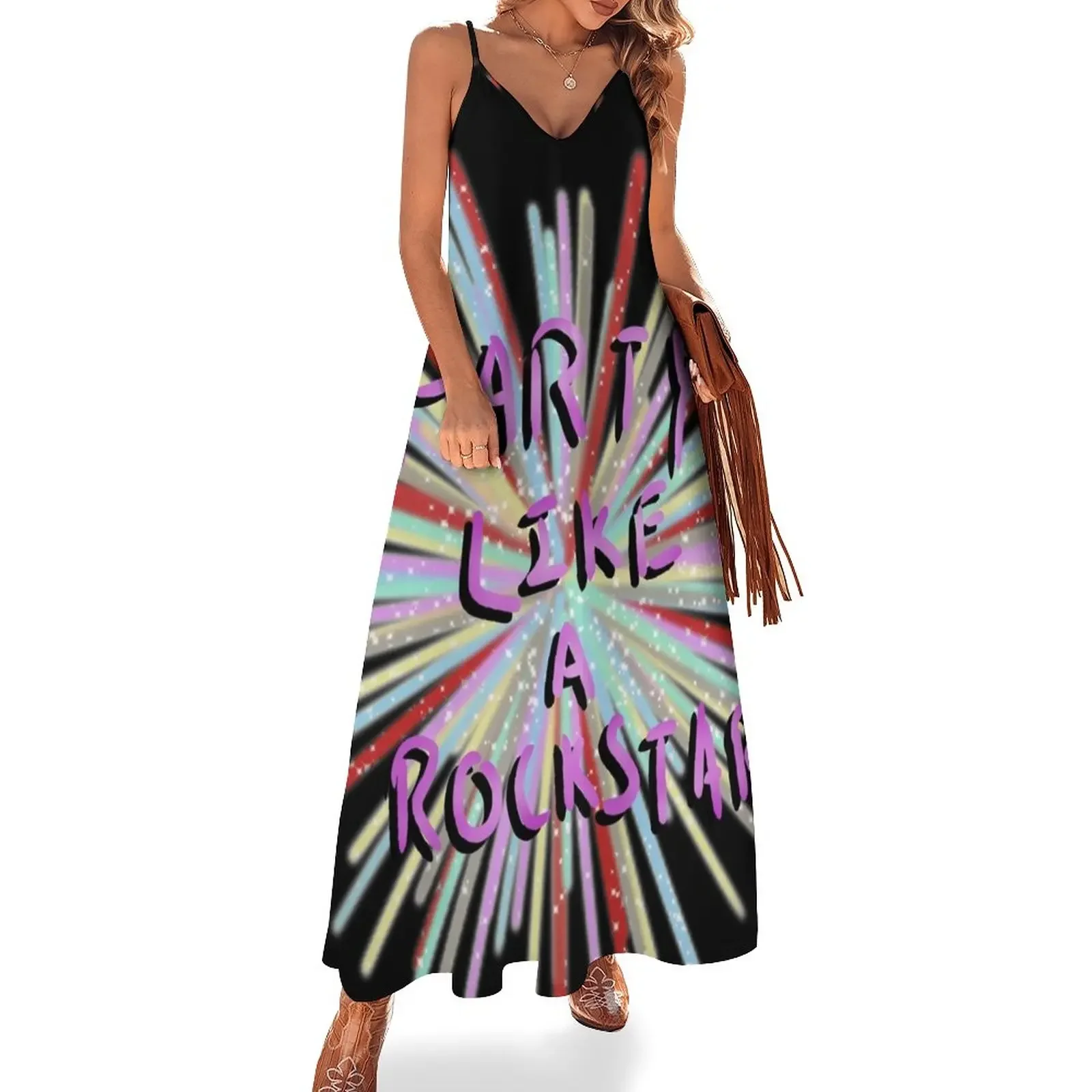 

Party like a rockstar Sleeveless Dress elegant evening dresses for women 2024 Dresses