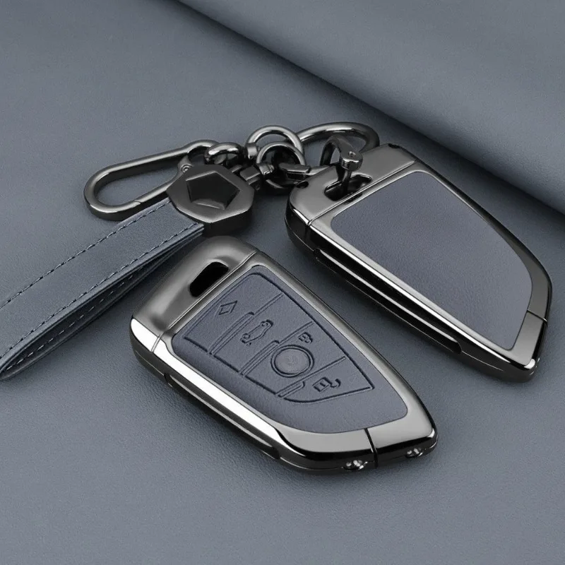 

Premium Zinc Alloy Key Cover Case for BMW 3 Series/5 Series/X5/X3 (2025) - Protective Key Fob Shell Keychain