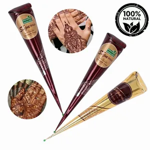 1/3pcsヘナクリーム、茶色、赤、ヘナタトゥークリーム、一時的なタトゥー、ヘナタトゥークリームセミペルマネント 12ベストセールスヘナタトゥーペン-3