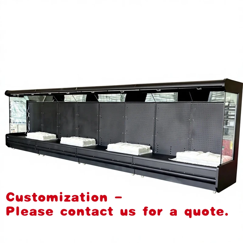 

Холодильные витрины YINZHENG для коммерческих супермаркетов: шторные шкафы для напитков и фруктов